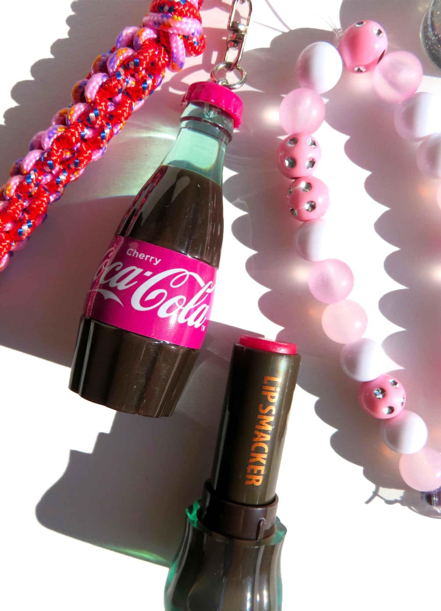 COLA LIPSTICK KEY RING