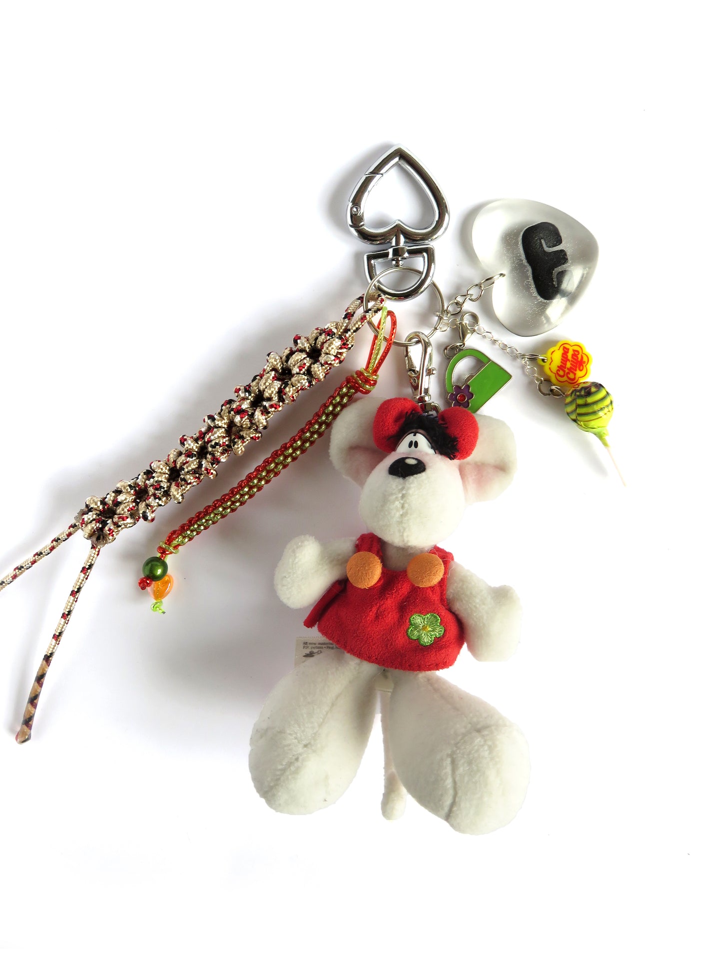 RED DIDDLINA KEY RING