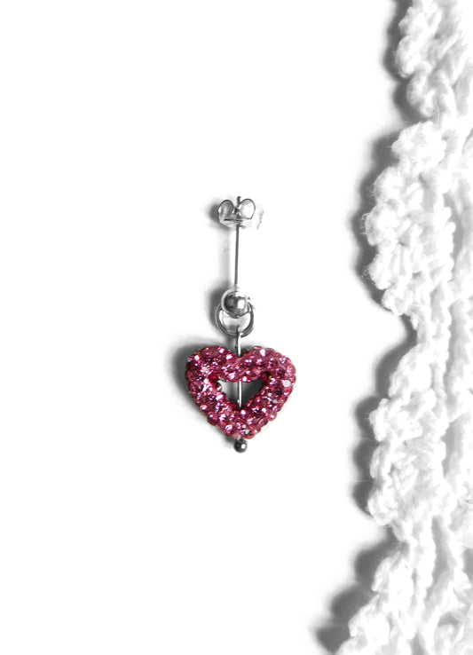 CANDY HEART EARRING