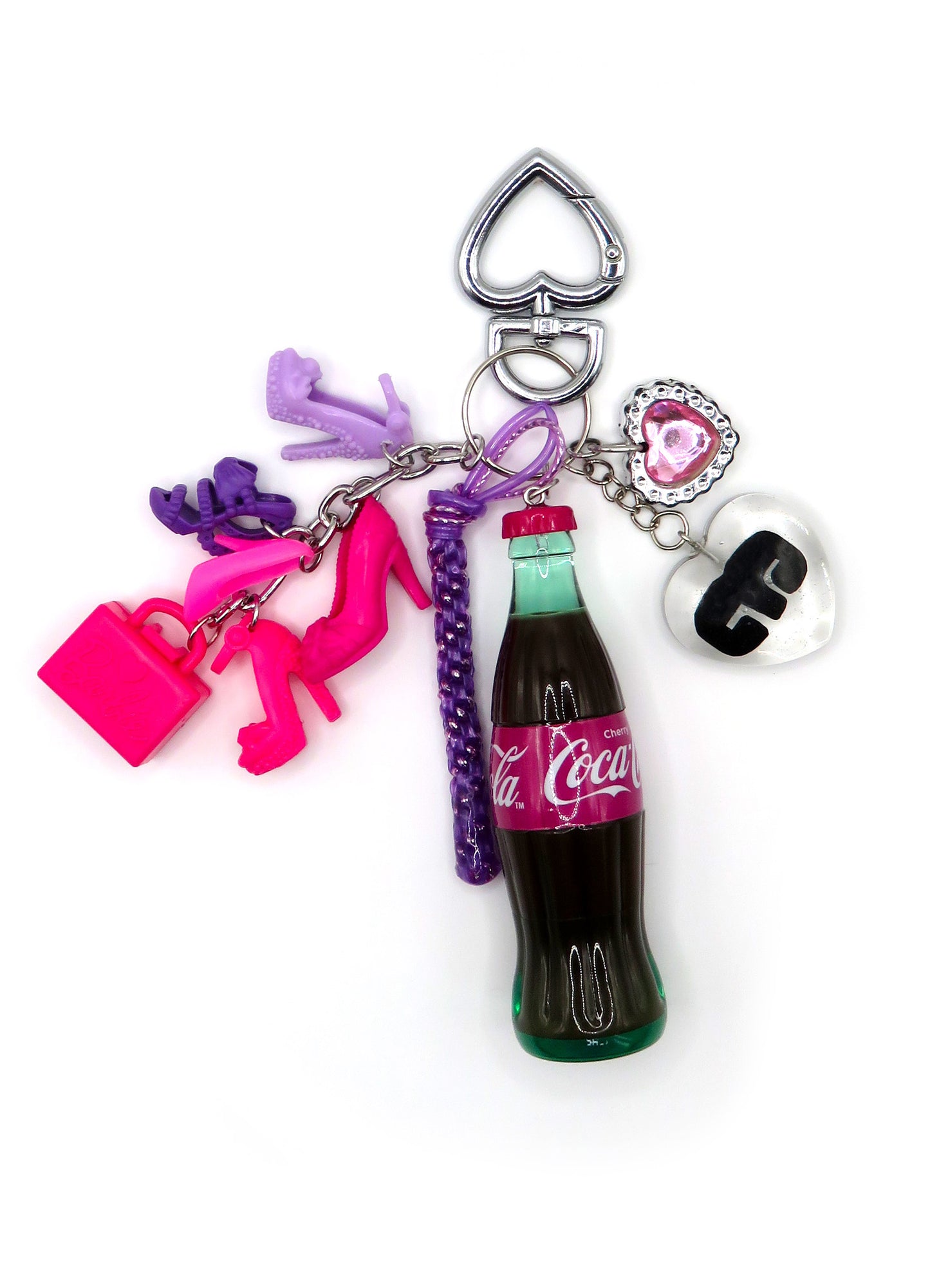CHERRY COLA LIPSTICK KEY RING