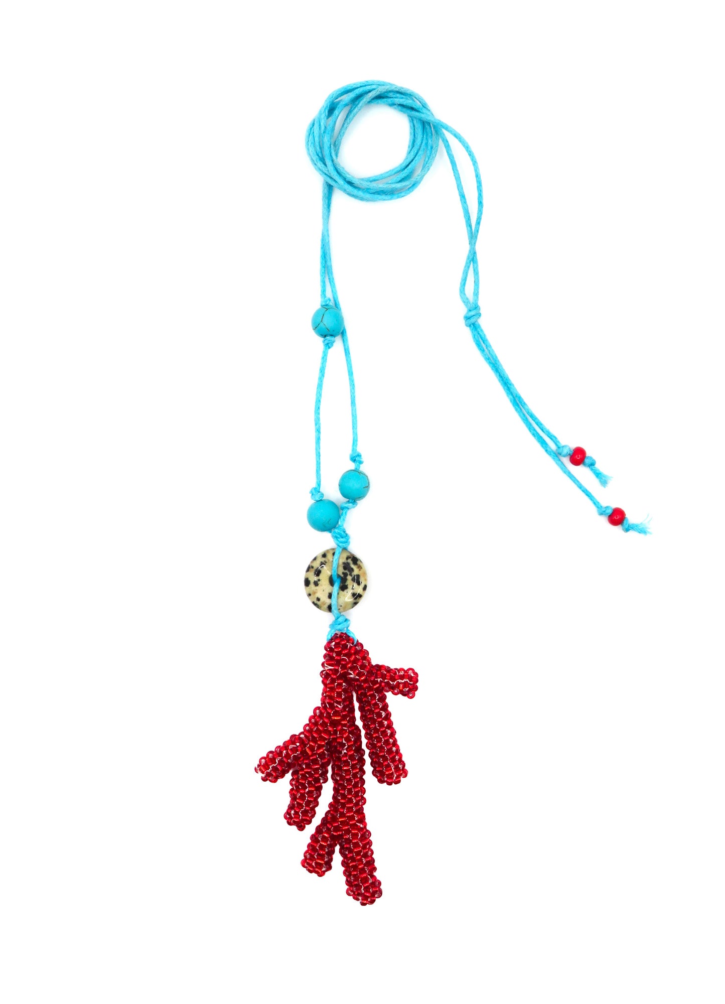 CORAL PEARL NECKLACE