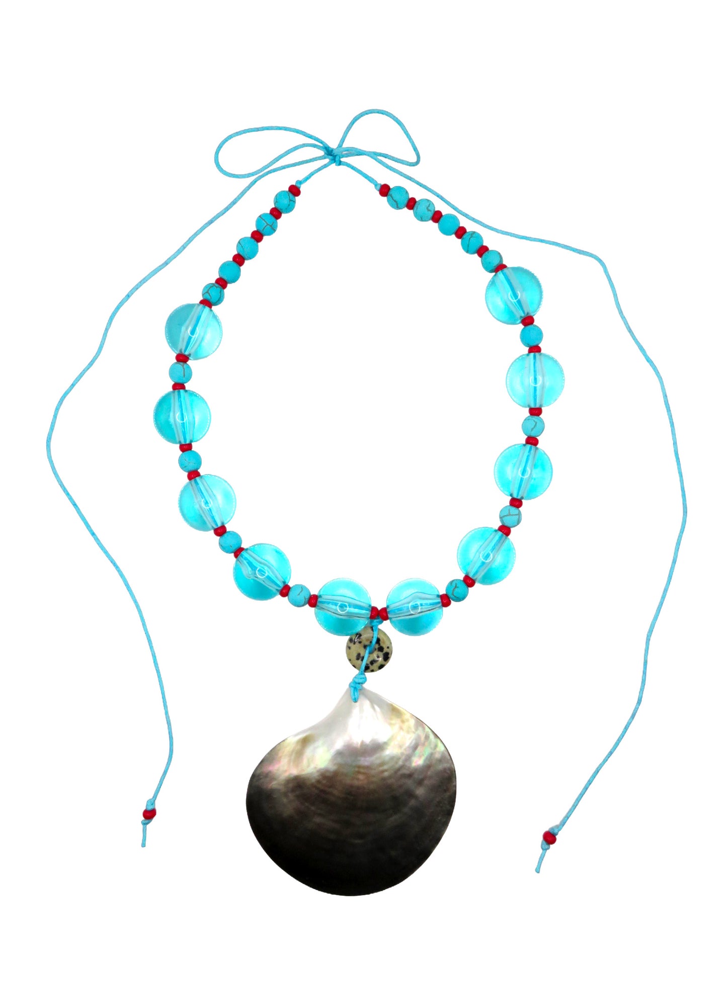 NATURAL NACRE NECKLACE