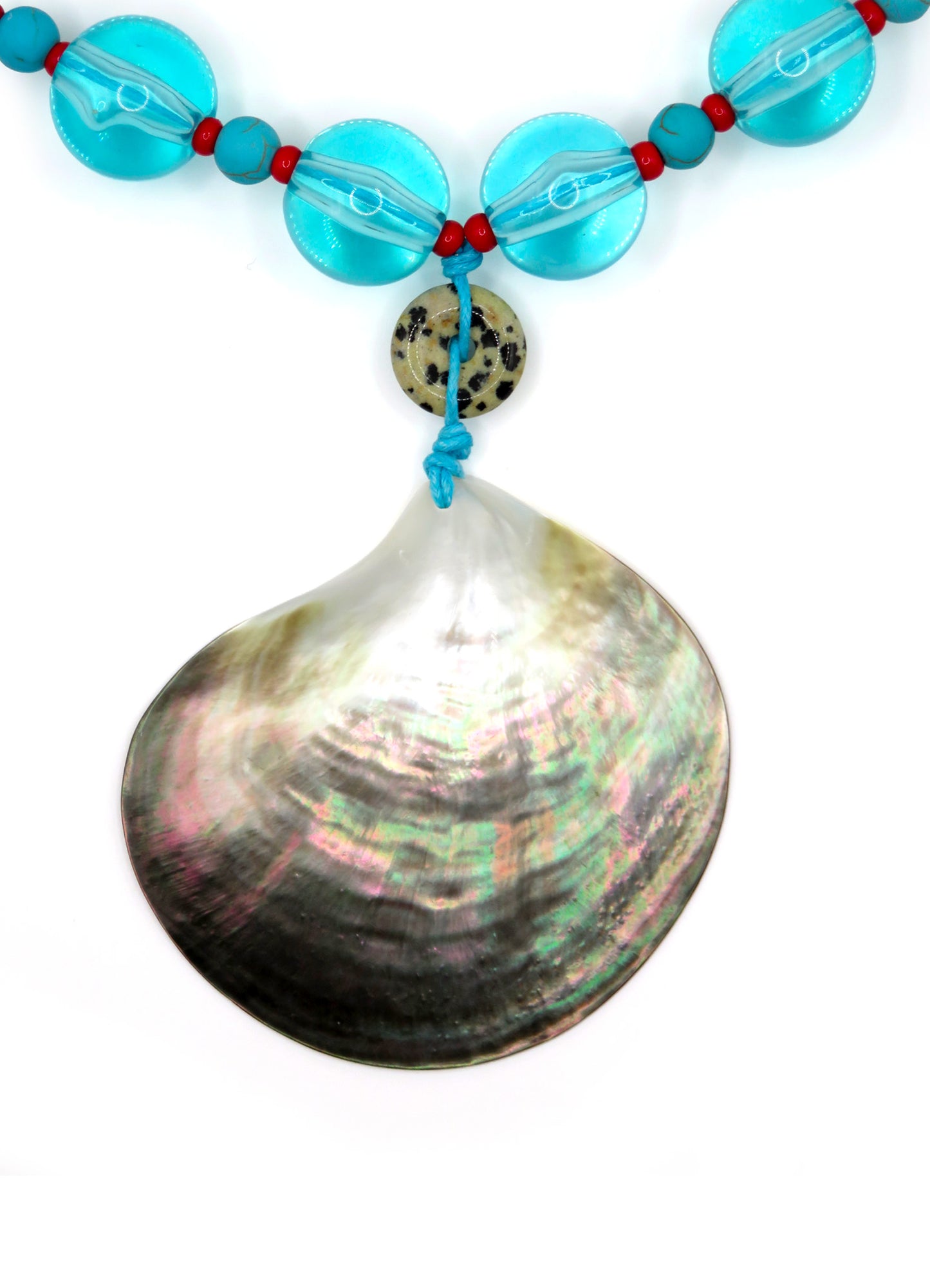 NATURAL NACRE NECKLACE