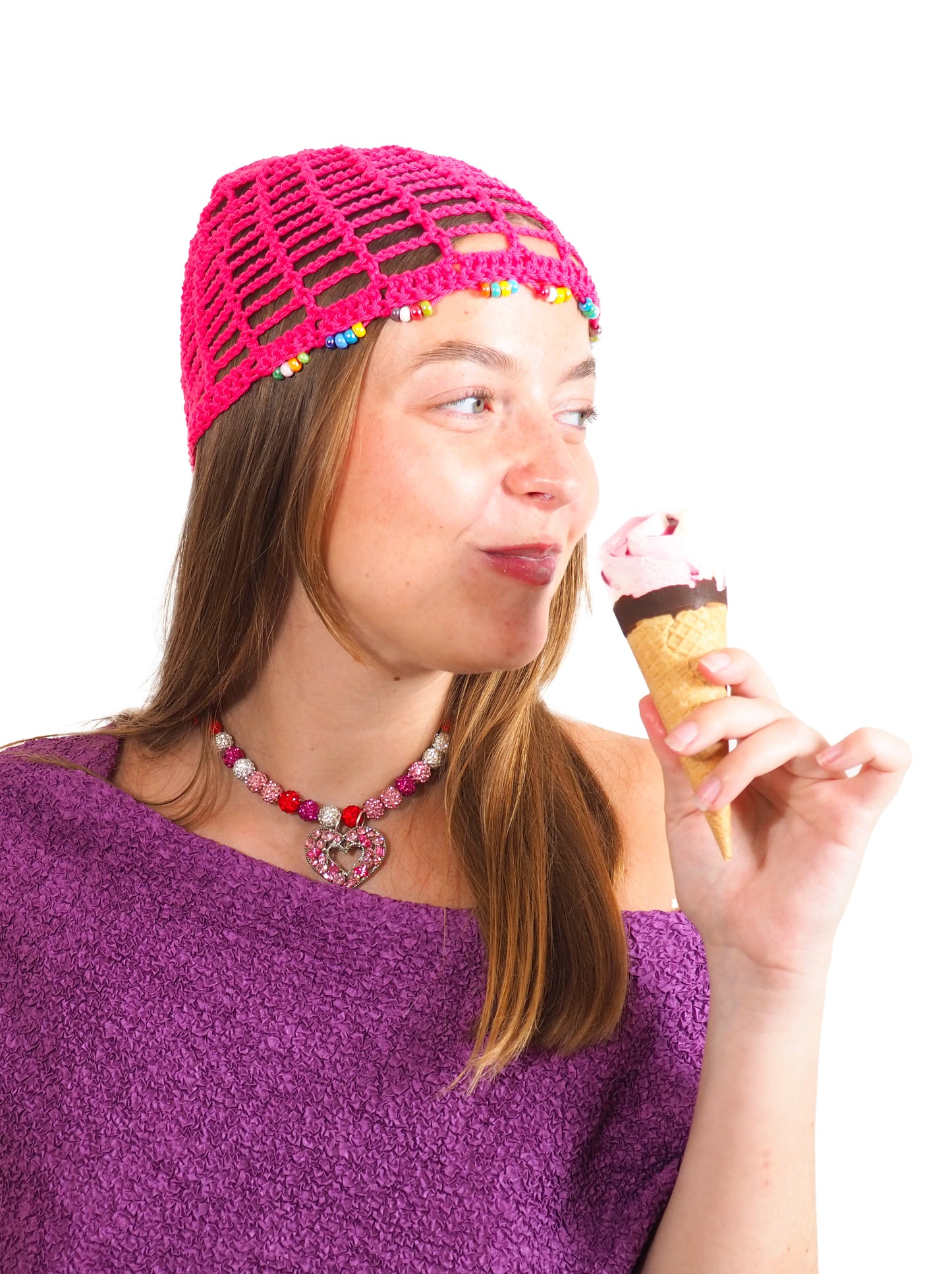 PINK CANDY HAT