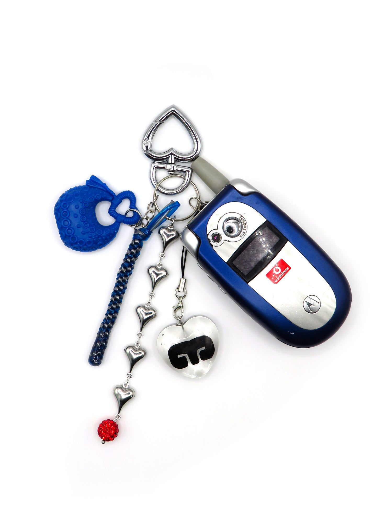 ROYAL BLU PHONE KEY RING